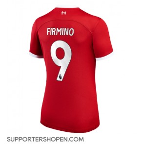 Liverpool Roberto Firmino #9 Hemma Matchtröja Dam 2023-24 Kortärmad